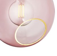 Billede af Design By Us Ballroom XL Pendant Ø: 32 cm - Rose/Gold