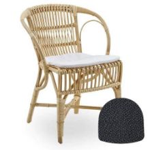 Billede af Sika-Design Hynde til Robert Spisebordsstol 47x43 cm - A636 Youtoo Dark Grey 