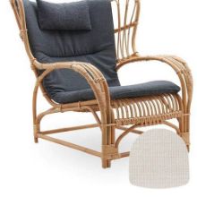 Billede af Sika-Design Hynde til Teddy Lænestol 120x70 cm - A670 Michelangelo White