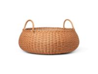 Billede af Ferm Living Braided Basket Low Ø: 60 cm - Natural 