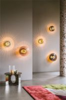 Billede af Design By Us New Wave Optic Wall Ø: 26 cm - Rose/Gold