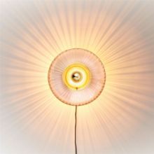 Billede af Design By Us New Wave Optic Wall XL Ø: 38 cm - Rose/Gold