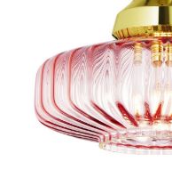 Billede af Design By Us New Wave Optic Pendant Ø: 26 cm - Rose/Gold