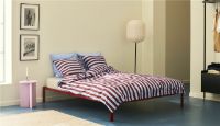 Billede af HAY Été Duvet Cover 200x220 cm - Bordeaux and Sky Blue