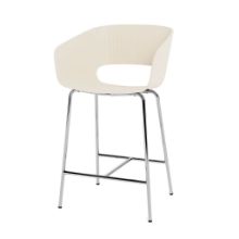 Billede af Montana Marée 402 Counter Stol H: 97 cm - 158 Oat/Chrome