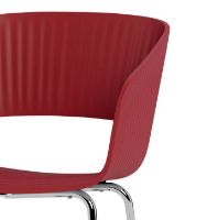 Billede af Montana Marée 402 Counter Stol H: 97 cm - 165 Beetroot/Chrome
