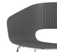 Billede af Montana Marée 402 Counter Stol H: 97 cm - 04 Anthracite/Chrome
