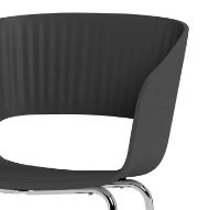 Billede af Montana Marée 402 Counter Stol H: 97 cm - 05 Black/Chrome