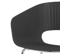 Billede af Montana Marée 402 Counter Stol H: 97 cm - 05 Black/Chrome