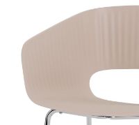 Billede af Montana Marée 402 Counter Stol H: 97 cm - 137 Mushroom/Chrome