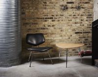 Billede af Vermund Larsen VL135 Cosy Loungestol SH: 40 cm - Sierra Sort/Krom