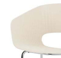 Billede af Montana Marée 403 Barstol H: 107 cm - 158 Oat/Chrome