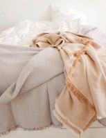 Billede af Elvang Daisy Sengetæppe 240 x 220 cm - Grey 