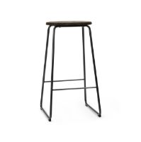 Billede af Mater Earth Stool SH: 69 cm - Coffee Waste Dark 