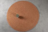 Billede af HC Tæpper Stavanger Håndlavet Tæppe Ø: 240 cm - Rust