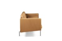 Billede af DUX Ritzy 3 Pers. Sofa L: 210 cm - Chrome/Naturale Camel