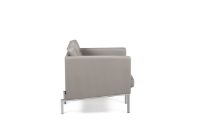 Billede af DUX Ritzy Lænestol SH: 42 cm - Chrome/Elmo Rustical