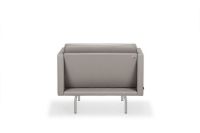 Billede af DUX Ritzy Lænestol SH: 42 cm - Chrome/Elmo Rustical