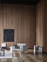 Billede af DUX Ritzy Lænestol SH: 42 cm - Chrome/Elmo Rustical