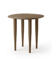 Billede af Brdr. Krüger Jari Sidebord C45 Ø: 45 cm - Røget Eg/Olieret 