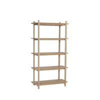 Billede af Hübsch Epoch Shelf Unit H: 150 cm - Egetræ