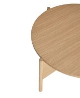 Billede af Hübsch Heritage Coffee Table Ø: 86 cm - Natur 