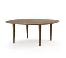 Billede af Brdr. Krüger Jari Sidebord C85 Ø: 85 cm - Røget Eg/Olieret