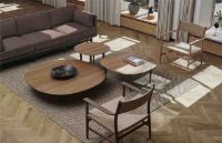 Billede af Brdr. Krüger Jari Sidebord C118 Ø: 118 cm - Røget Eg/Olieret