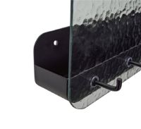 Billede af Hübsch Shack Shelf B: 60 cm - Textured/Black  OUTLET