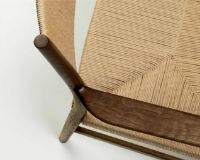 Billede af Brdr. Krüger ARV Lounge Chair SH: 37 cm - Waxed Oiled Smoked Oak 
