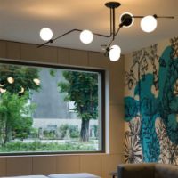 Billede af Lampefeber Baluna Chandelier 6 Ø: 20 cm - Sort