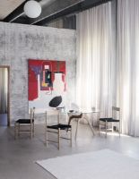 Billede af Brdr. Krüger F Chair SH: 45 cm - Oiled Oak / Webbing