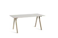 Billede af HAY CPH 10 Desk 160x80x74 cm - Lacquered Solid Oak/Off White Linoleum