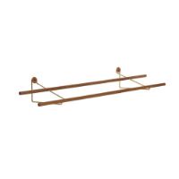 Billede af We Do Wood Shoe Rack Large L: 100 cm - Oak/Brass