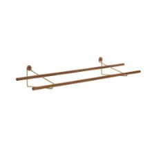 Billede af We Do Wood Shoe Rack Large L: 100 cm - Oak/Brass
