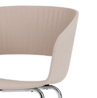 Billede af Montana Marée 403 Barstol H: 107 cm - 137 Mushroom/Chrome