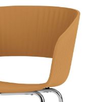 Billede af Montana Marée 403 Barstol H: 107 cm - 142 Amber/Chrome