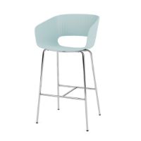 Billede af Montana Marée 403 Barstol H: 107 cm - 148 Flint/Chrome