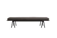 Billede af Woud Level Daybed L: 190 cm - Black/Dark Brown