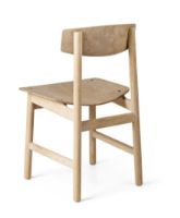 Billede af Mater Conscious Chair BM3162 SH: 46 cm - Soaped Oak Coffee Light 