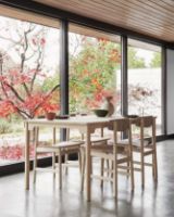 Billede af Mater Conscious Chair BM3162 SH: 46 cm - Soaped Oak Coffee Light 