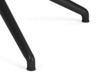Billede af Montana Marée 404 Swivel Kontorstol på ben SH: 46,5 cm - Hallingdal 166/Sort Aluminium