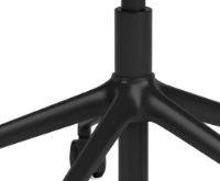 Billede af Montana Marée 405 Swivel Kontorstol på hjul SH: 40-52 cm - Steelcut Trio 416/Sort Aluminium