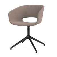 Billede af Montana Marée 404 Swivel Kontorstol på ben SH: 46,5 cm - Steelcut Trio 416/Sort Aluminium