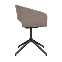 Billede af Montana Marée 404 Swivel Kontorstol på ben SH: 46,5 cm - Steelcut Trio 416/Sort Aluminium
