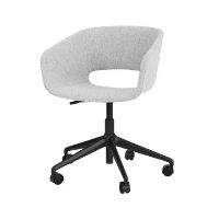 Billede af Montana Marée 406 Swivel Kontorstol på hjul SH: 40-52 cm - Hallingdal 116/Sort Genbrugsplast