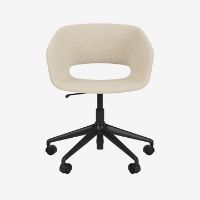 Billede af Montana Marée 406 Swivel Kontorstol på hjul SH: 40-52 cm - Hallingdal 200/Sort Genbrugsplast