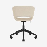 Billede af Montana Marée 406 Swivel Kontorstol på hjul SH: 40-52 cm - Hallingdal 200/Sort Genbrugsplast