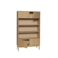 Billede af Hübsch Prime Shelf Unit 100x35x170 Egetræsfiner - Eg