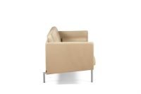 Billede af DUX Ritzy 3 Pers. Sofa L: 210 cm - Chrome/Naturale Perle